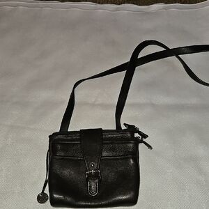 Etienne Aigner Black Leather Crossbody